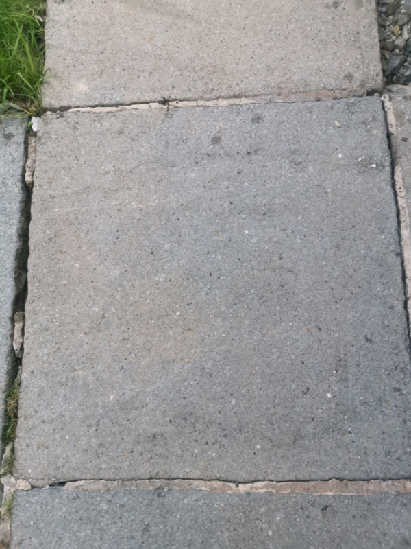 Approx 120 Concrete paving slabs 600mm x 600mm flags in Longridge