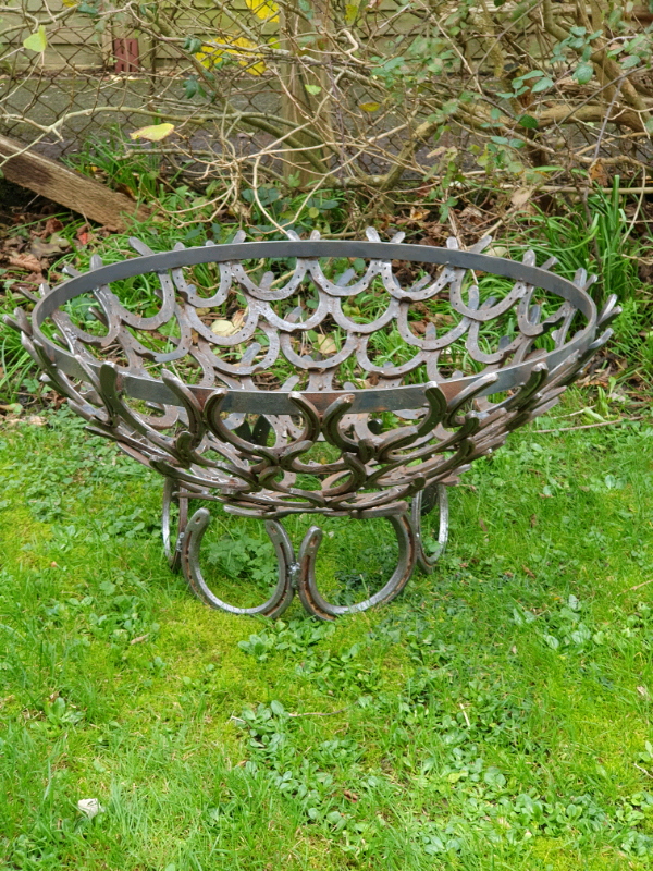 Back Yard Art (Large Horseshoe Fire Pit) in Downton, Wiltshire Gumtree