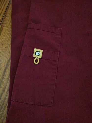 Wonderwink scrub set med/med tall pants!! Wine