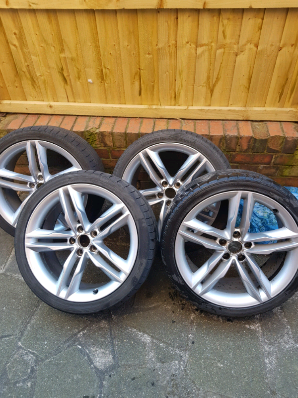 Audi S5 A5 Alloy Wheels 19" in NewcastleunderLyme, Staffordshire