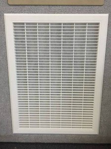 380x510mm Door Wall Return Air Grille Vent Inlet Ducted Heating