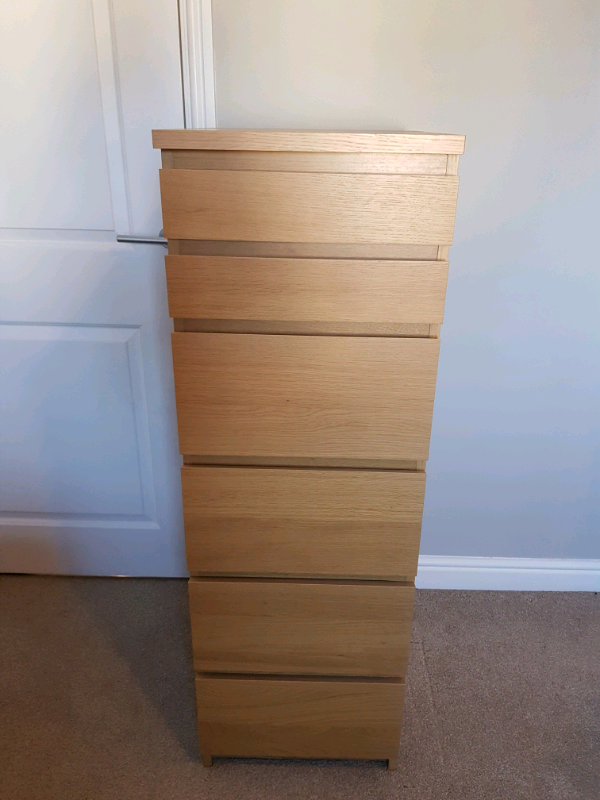 IKEA malm chest of 6 drawers with mirror | in Newport | Gumtree