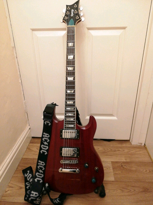 **still for sale**Quincy SG / PRS hybrid style electric guitar in