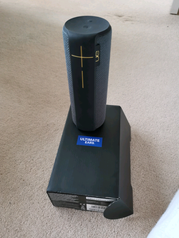 UE Boom 2 Limited Edition portable Bluetooth speaker (yellow) in