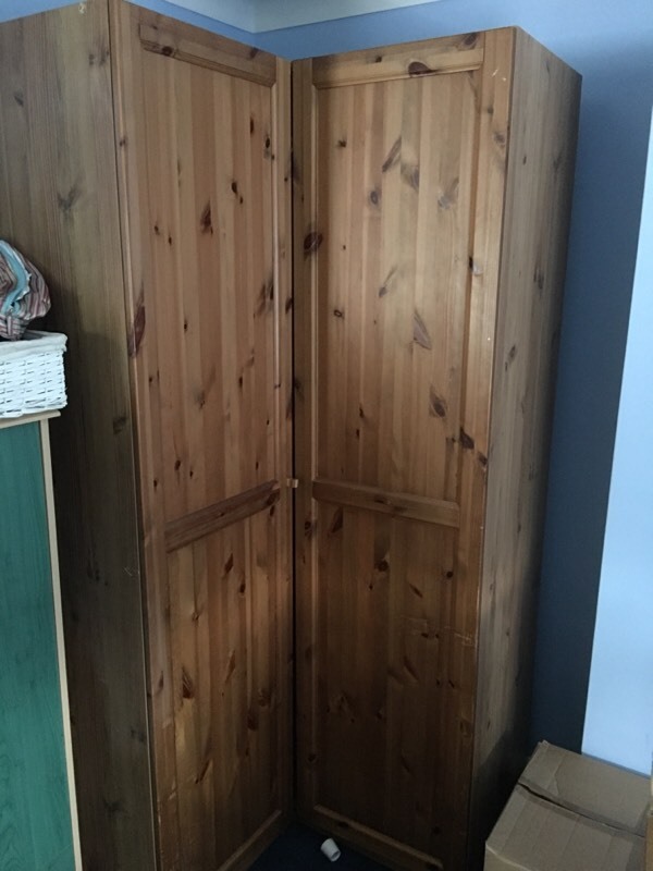 Ikea Pax Ulnes Corner Wardrobe Tall in Horley, Surrey Gumtree