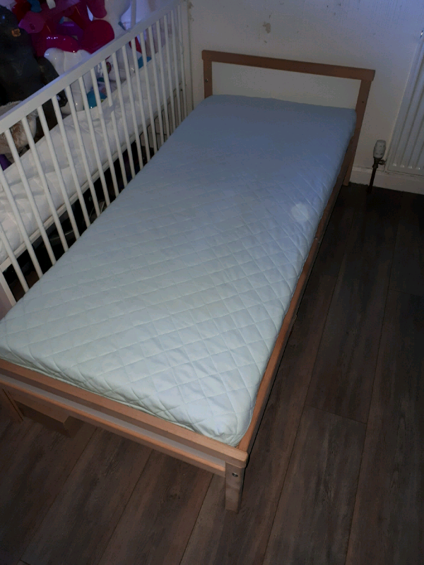 Ikea junior bed with Ikea spring mattress in Granton, Edinburgh Gumtree