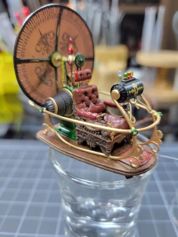 TIME MACHINE   SPHINX  DIORAMA SET