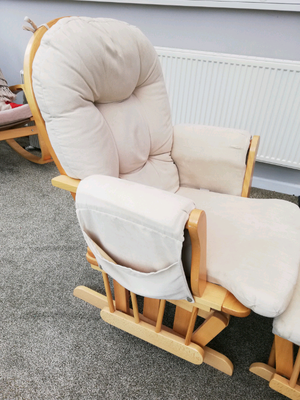 Nursing Glider Chair With Foot Stool In Burnley Lancashire Gumtree