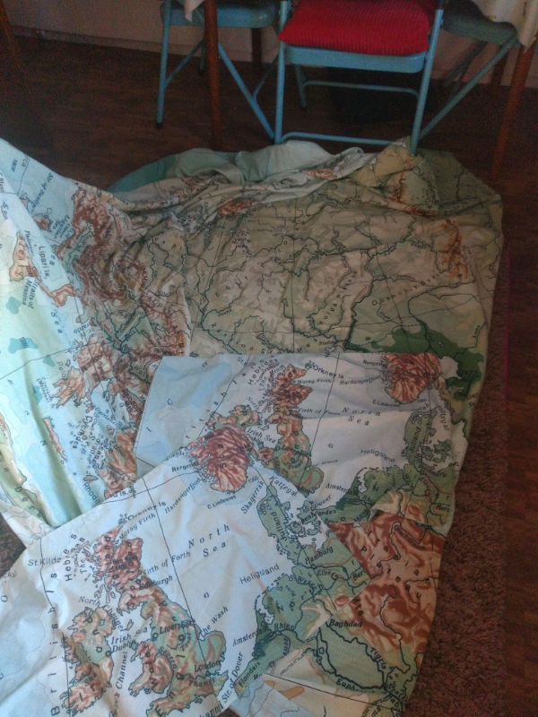 Like New World Map King Size Duvet Cover Duvet Set In Norwich