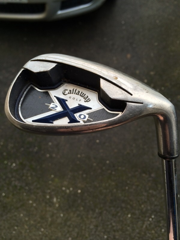 Callaway X20 A Approach / Gap wedge (50 degree loft & 11 bounce) fitted