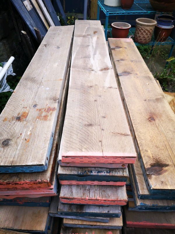 Reclaimed scaffold boards 5ft excellent condition. | in Newcastle, Tyne