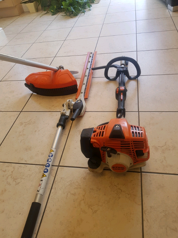 Stihl KM94RC + 2 Attachments - Excellent Condition | in Leicester