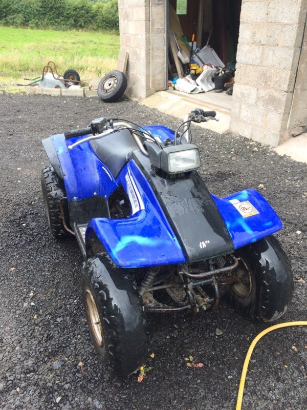 yamaha breeze 125cc quad bike