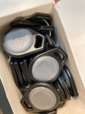 Pre-Programmed HID 1346 Proxkey III Proximity Key Fob (25 Pack)