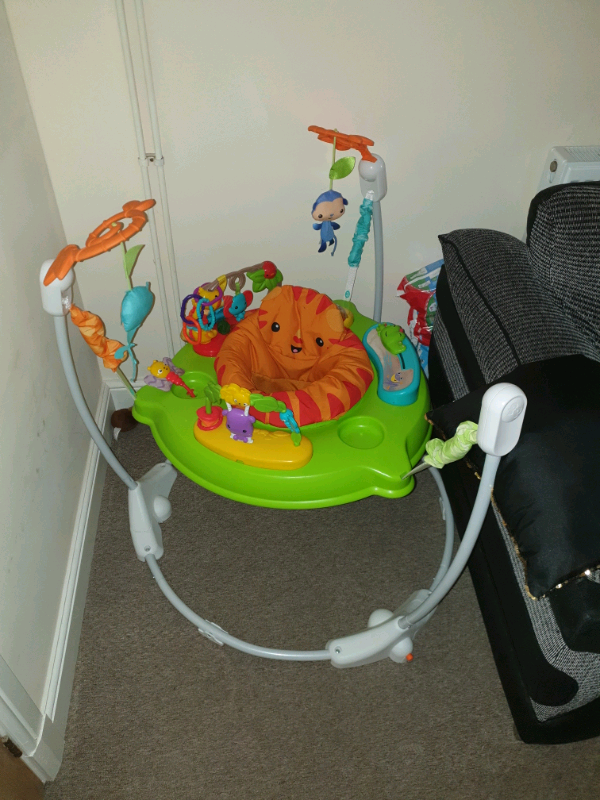 rainforest jumperoo von fisher price