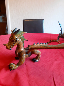  Four MegaBloks Dragon Toys Great condition 