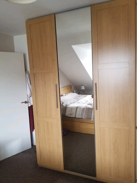 Ikea Pax Oak Wardrobe Doors With Handles Only Not The Carcass In Canterbury Kent Gumtree