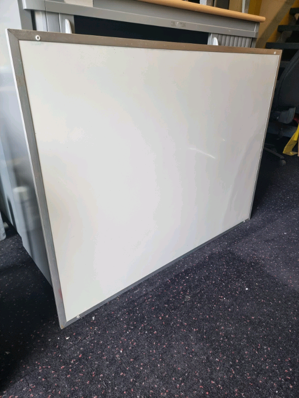 Medium size Whiteboards / Drywipe Boards 90cms by 120cms 2 available
