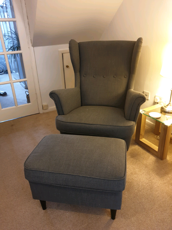 IKEA armchair & footstool | in Woodford Green, London | Gumtree