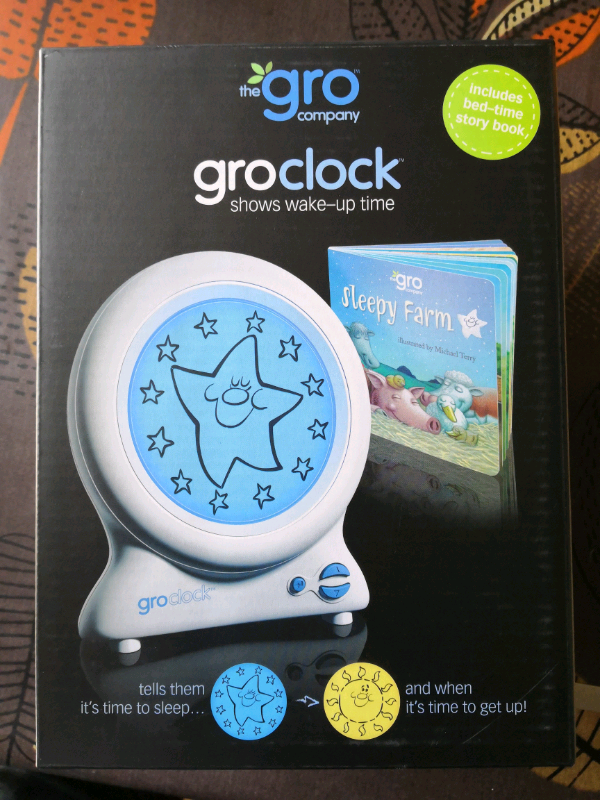 Gro Clock (groclock) sleep training clock in Edinburgh Gumtree