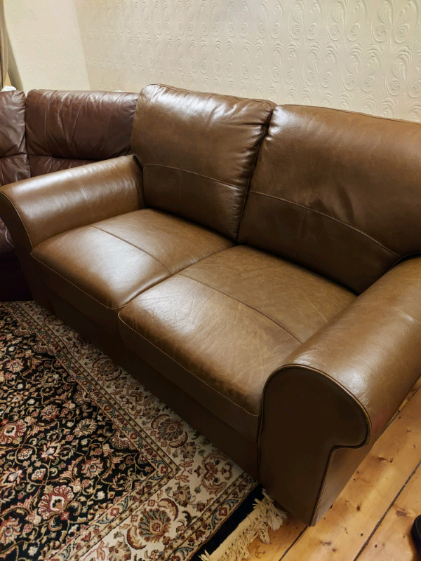 Refurbished Leather Sofa in Newcastle, Tyne and Wear Gumtree