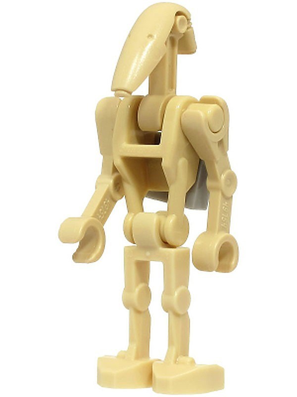 Battle Droid - Tan, Light Bluish Gray Clip on Back (sw1320)