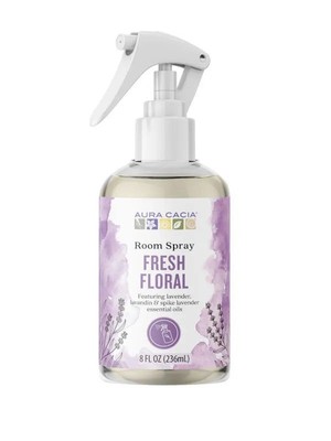 Свежий цветочный спрей для комнатных растений Aura Cacia, 8 жидких унций