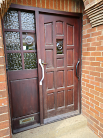 Front Door for Sale Solid Wood Brown Fully Workin 140w X 205hcm Keys 