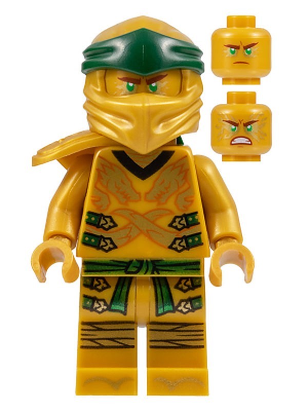 Lloyd (Golden Ninja) - Legacy, Pearl Gold Head (njo0584)