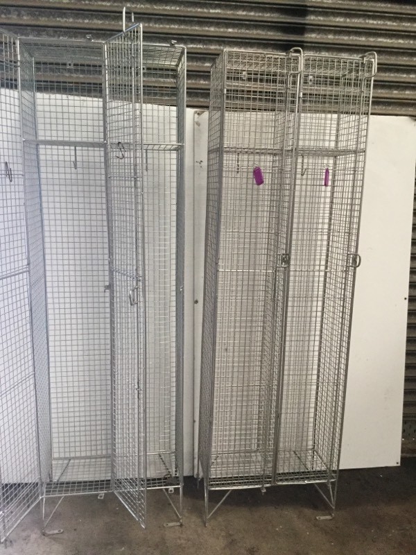 Metal steel cage type personal lockers in Portobello, Edinburgh Gumtree