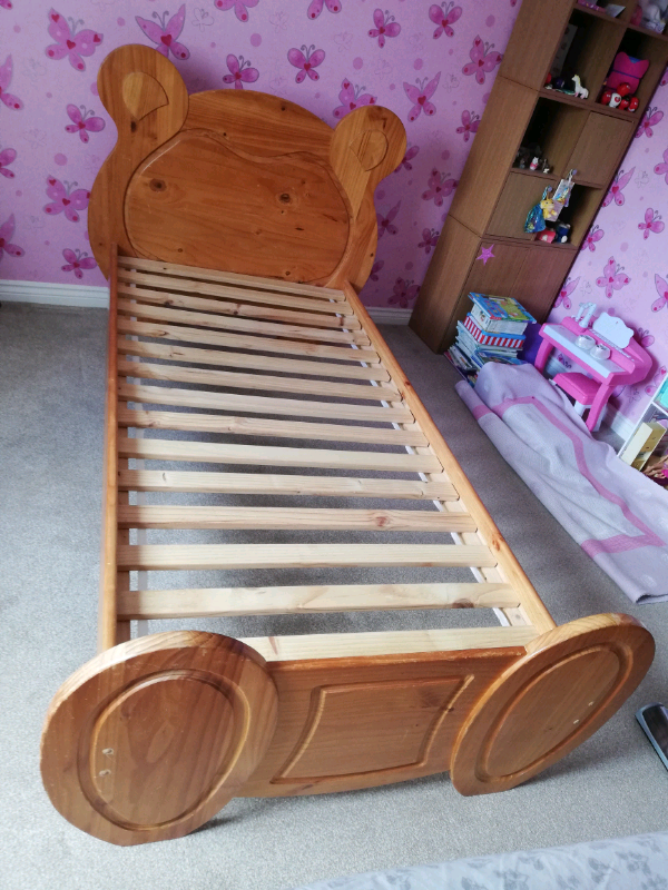 Wooden single teddy bear bed in Costessey, Norfolk Gumtree