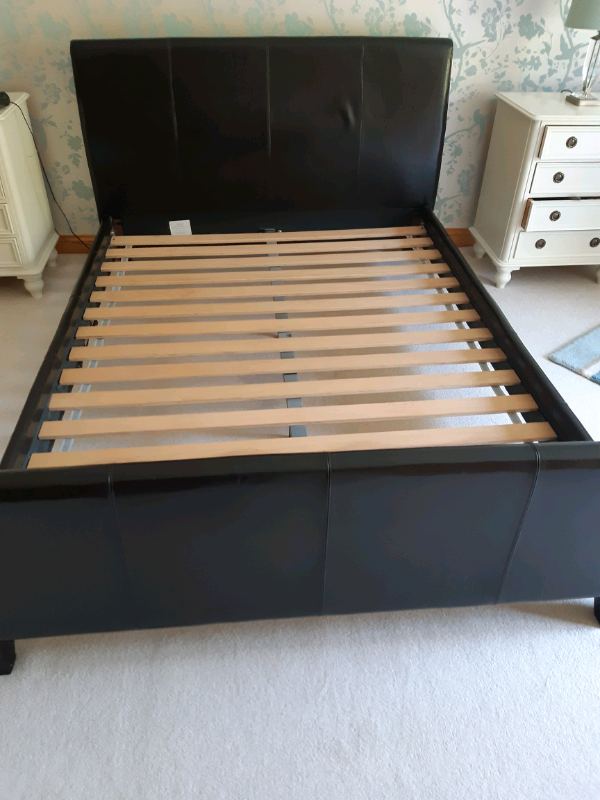 Kingsize Leather Bed | in Perth, Perth and Kinross | Gumtree