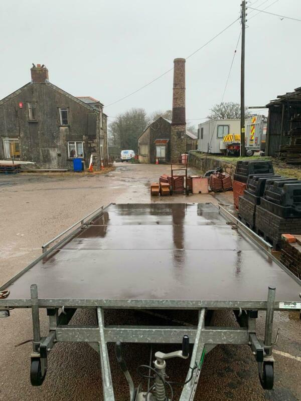 16FT CAR TRANSPORTER TRAILER 3500 KG SAME AS IVOR WILLIAMS in Redruth