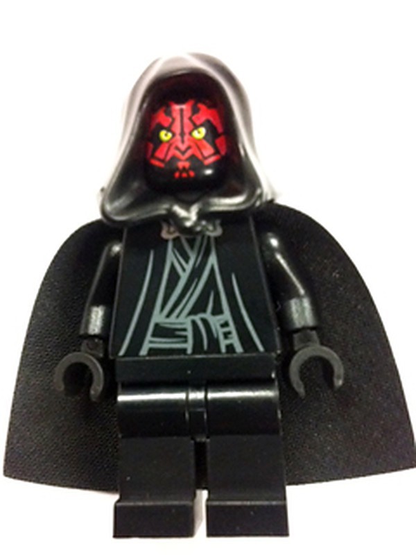 Darth Maul - Hood and Cape, Silver Neck Clasp (sw0394)