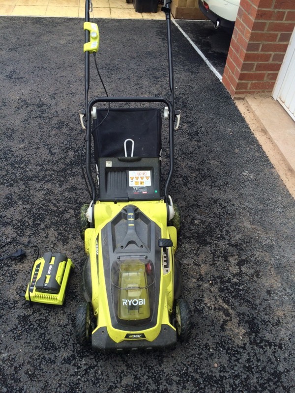 Ryobi 36v cordless lawnmower in Taunton, Somerset Gumtree