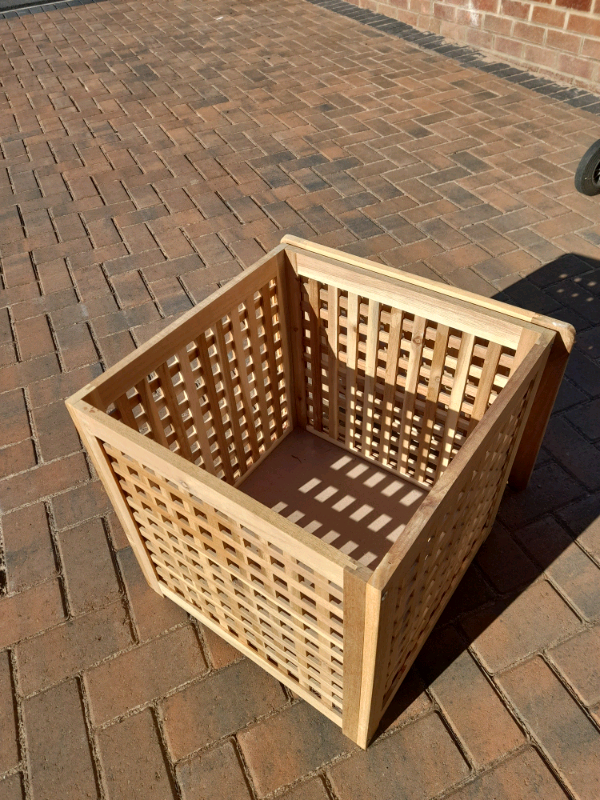 Ikea wood acacia storage box in Houghton Le Spring, Tyne and Wear