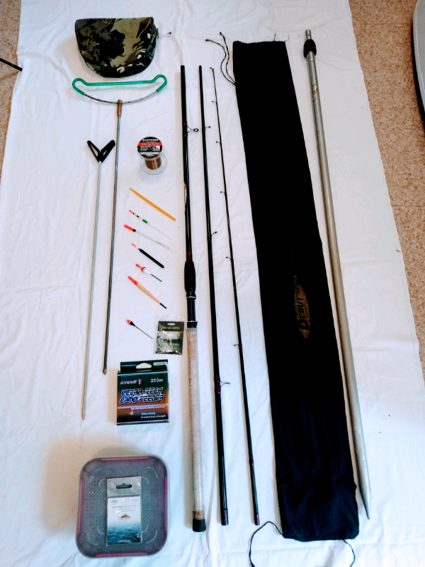 Fishing rod plus tackle by famous angler John Wilson in Top Valley