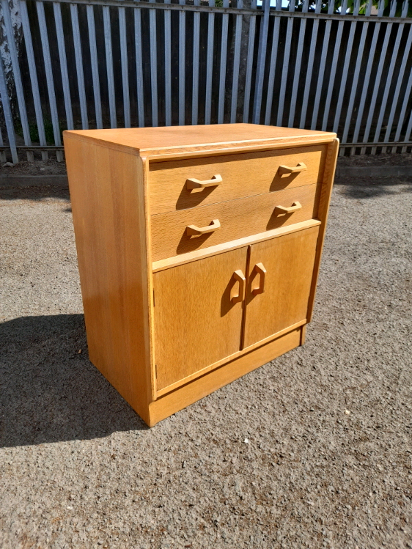 Retro Oak G Plan Brandon 1950's Era Tallboy Chest Of Drawers in