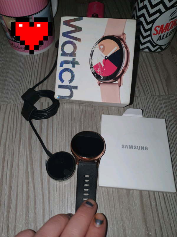 galaxy active watch with iphone