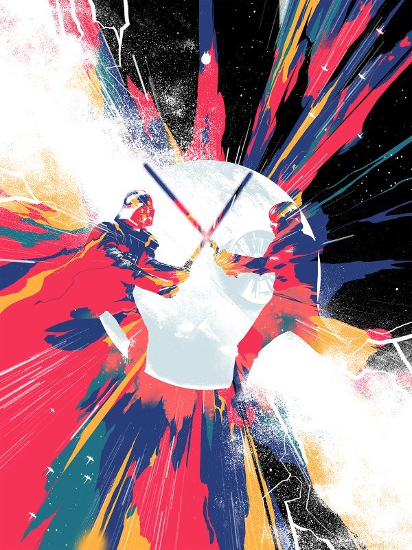 Star Wars Return of the Jedi by Matt Taylor Not Mondo Poster Print Gallery 1988