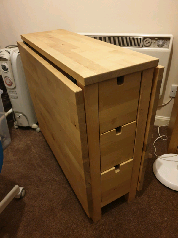 IKEA fold out table and drawers in Longstone, Edinburgh Gumtree