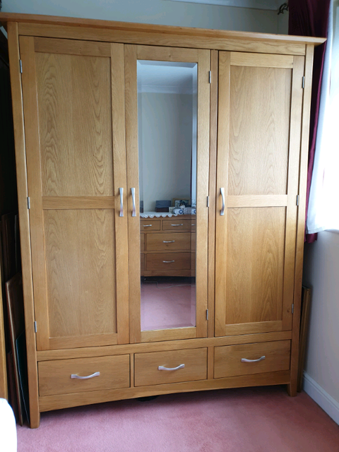 Solid Oak Wardrobes 2 Sold In Rochdale Manchester Gumtree