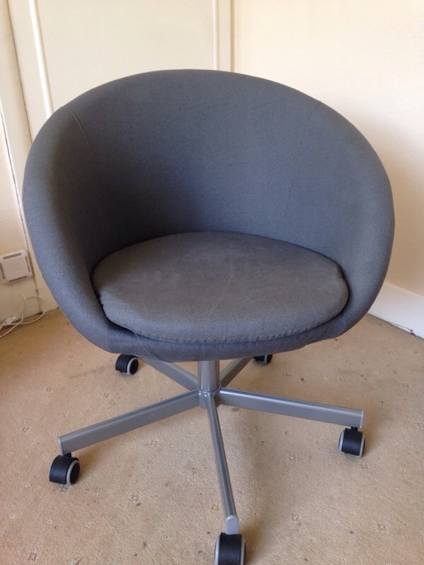 SKRUVSTA IKEA Swivel chair, Flackarp grey in Urmston, Manchester