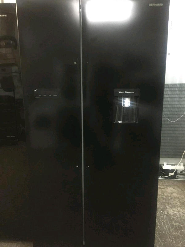 KENWOOD KSBSDB19 AmericanStyle Fridge Freezer Black in Bolton, Manchester Gumtree
