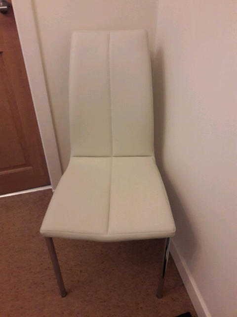 Next Dining Or Bedroom Chairs Pale Cream Ivory White Colour In Bearsden Glasgow Gumtree