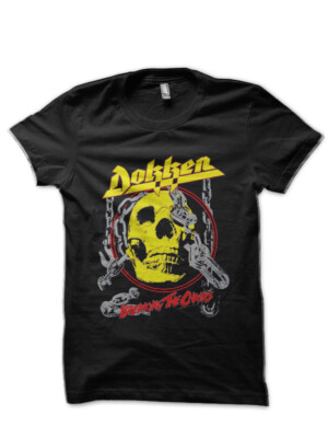 Dokken Black T-Shirt Men Women All Size S-5XL IL083