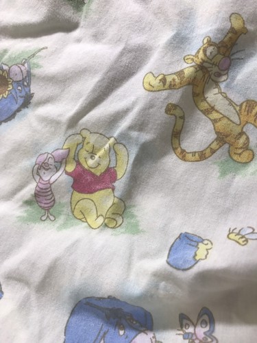 WINNIE THE POOH Fitted Crib Sheet ~ Disney Pooh Bear Tigger Piglet Friends