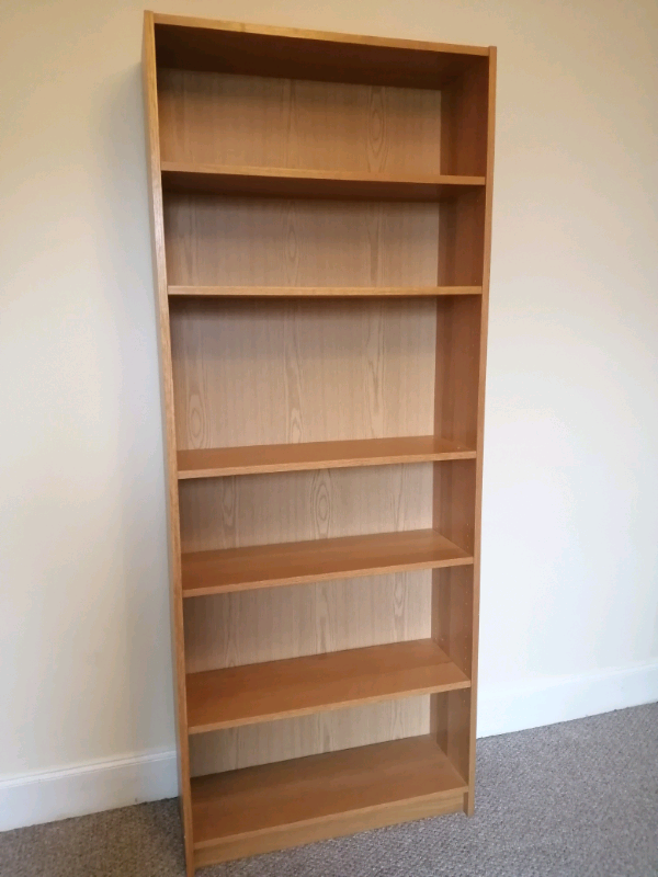 IKEA Billy Bookcase, Oak colour, H202cm W80cm (3 avaialable) in