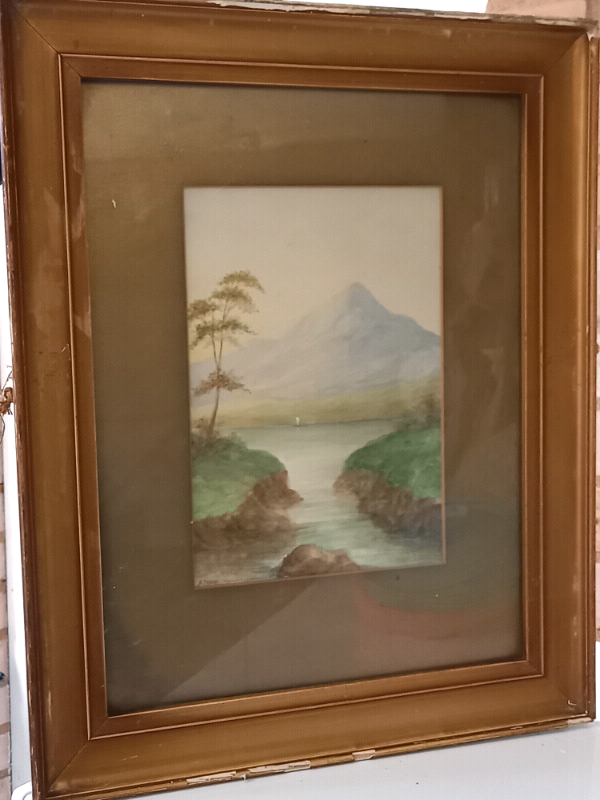 Old Watercolour Picture in Kidderminster, Worcestershire Gumtree