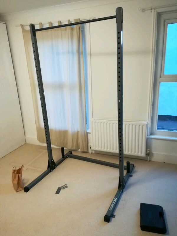 Dtx Fitness Power Rack Squat Cage With Pull Up Bar 200kg Max